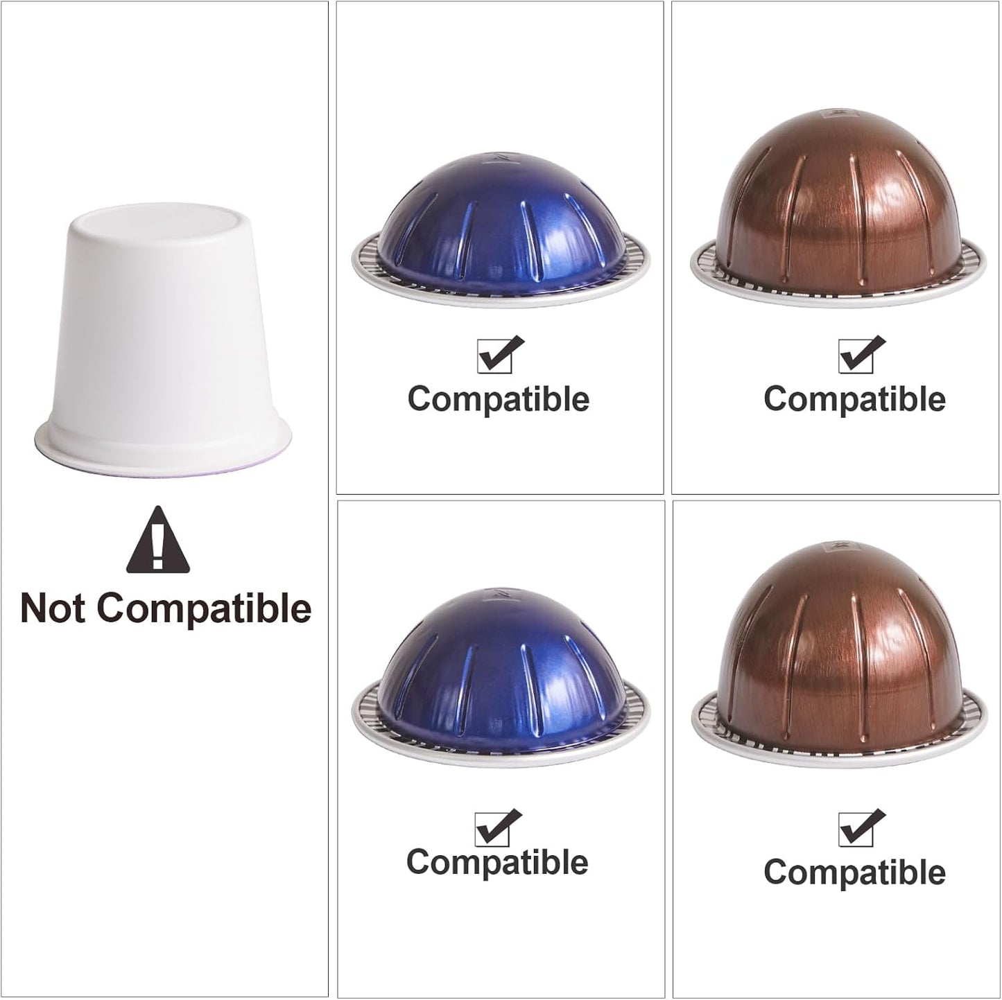 IBUYKE Coffee Pod Drawer Holder,40 Capsule Pods,Compatible for Nespresso Vertuo Pods,Wooden Top and Mesh Shelves,Home Kitchen Counter Coffee Bar Organizer, Rustic Brown,TCJ101H