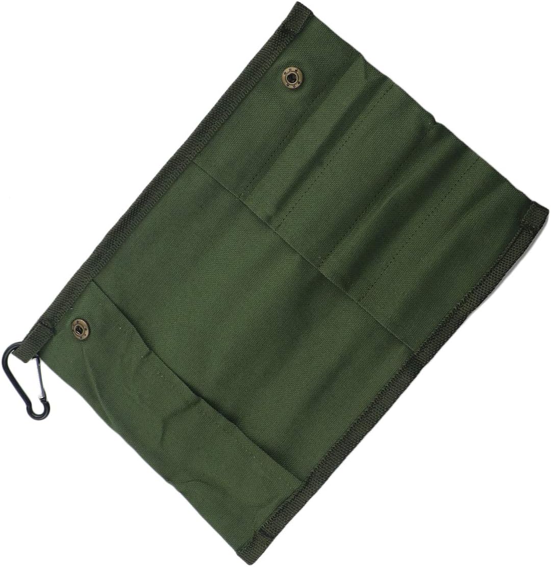 Gugrida Reusable Travel Utensils, 7 Pieces Portable 18/10 Stainless Steel include Knife Fork Spoon Chopsticks Cleaning Brush Straws Portable Pouch, Eco-friendly Camping Silverware Set, Dishwasher Safe