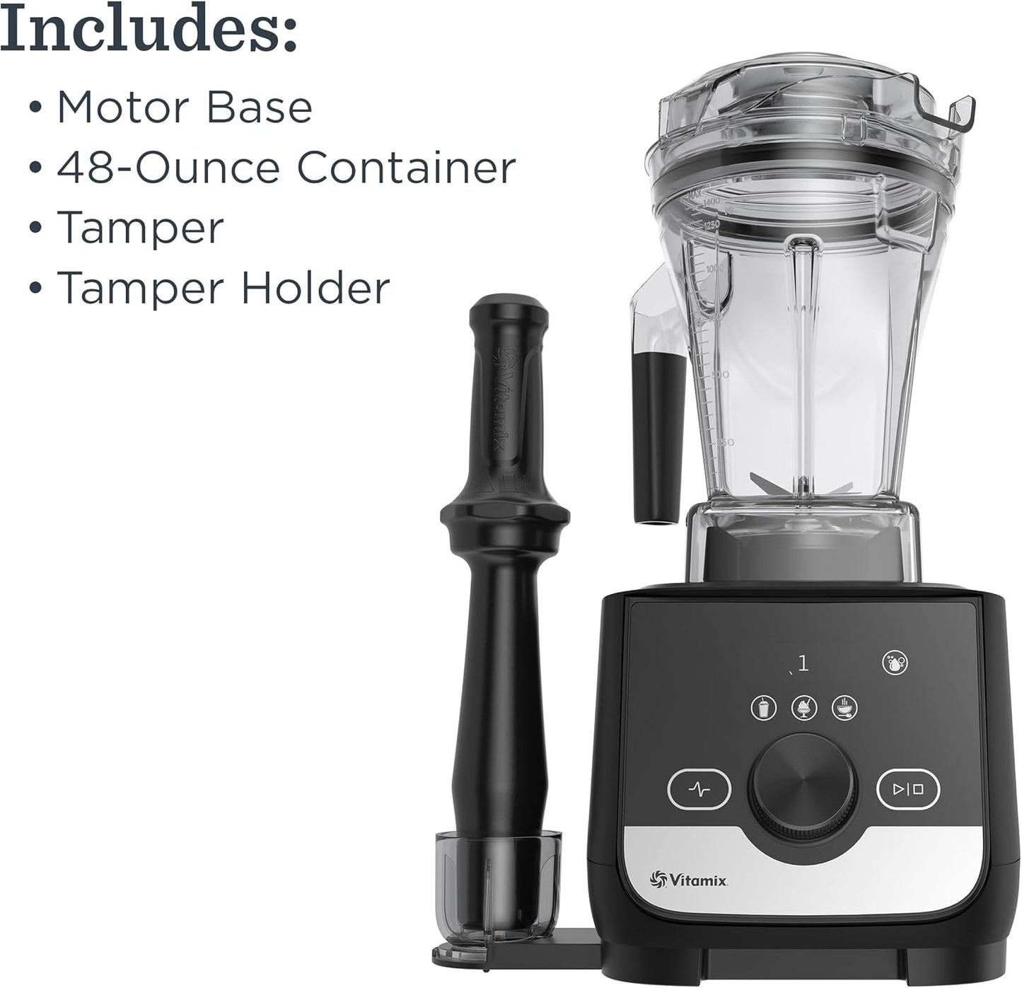 Vitamix Ascent X3 Professional Grade Blender for Smoothies, Soups and Frozen Desserts, 48oz Pitcher, Polar White