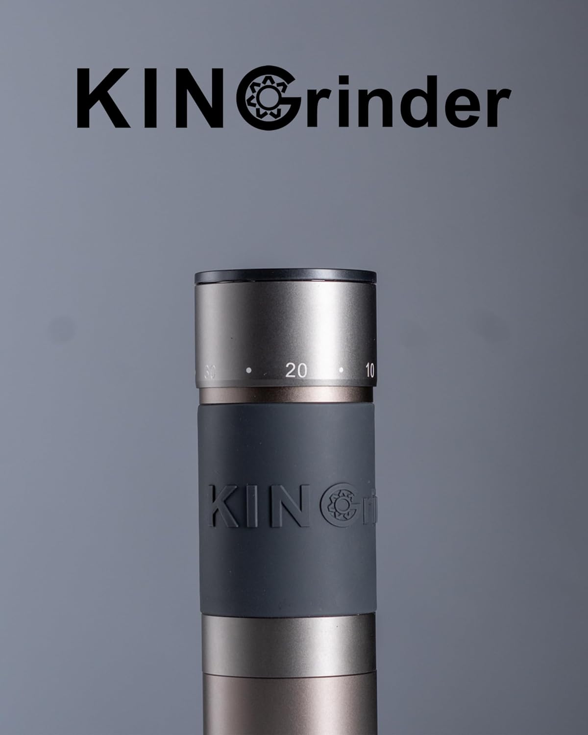 【Famous KOL Recommended】KINGrinder K6 Manual Hand Coffee Grinder with Straight Handle for French Press, Drip, Espresso with Assembly Consistency Stainless Steel Conical Burr Mill, 35g Capacity
