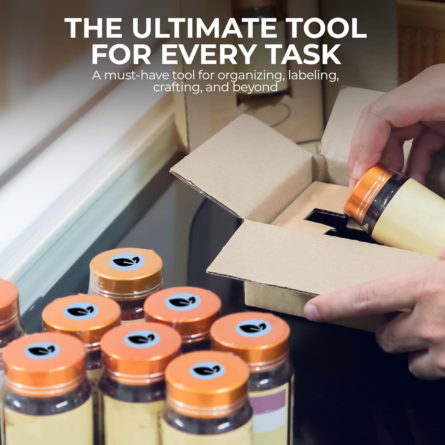 Perco Blue 1-Inch Perforated Circle Dot Thermal Sticker Labels — 735 Stickers/Roll, Direct Thermal Printer Compatible—with Permanent Adhesive for Color Coding, Garage Sales, Crafts—Made in USA