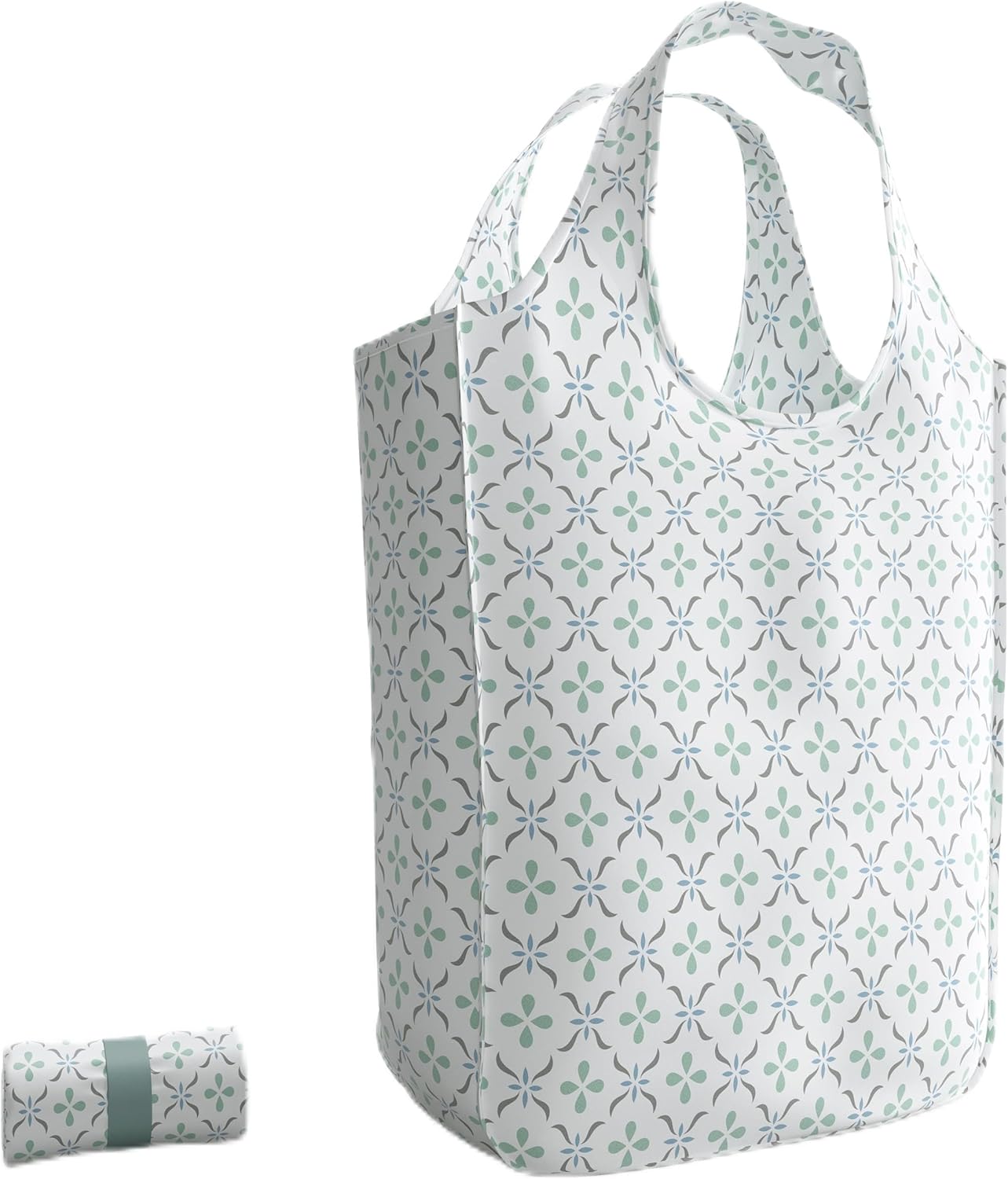 Reusable Grocery Bag - Stylish Shopping Bag for Groceries - Foldable Tote Bag - Medium Size