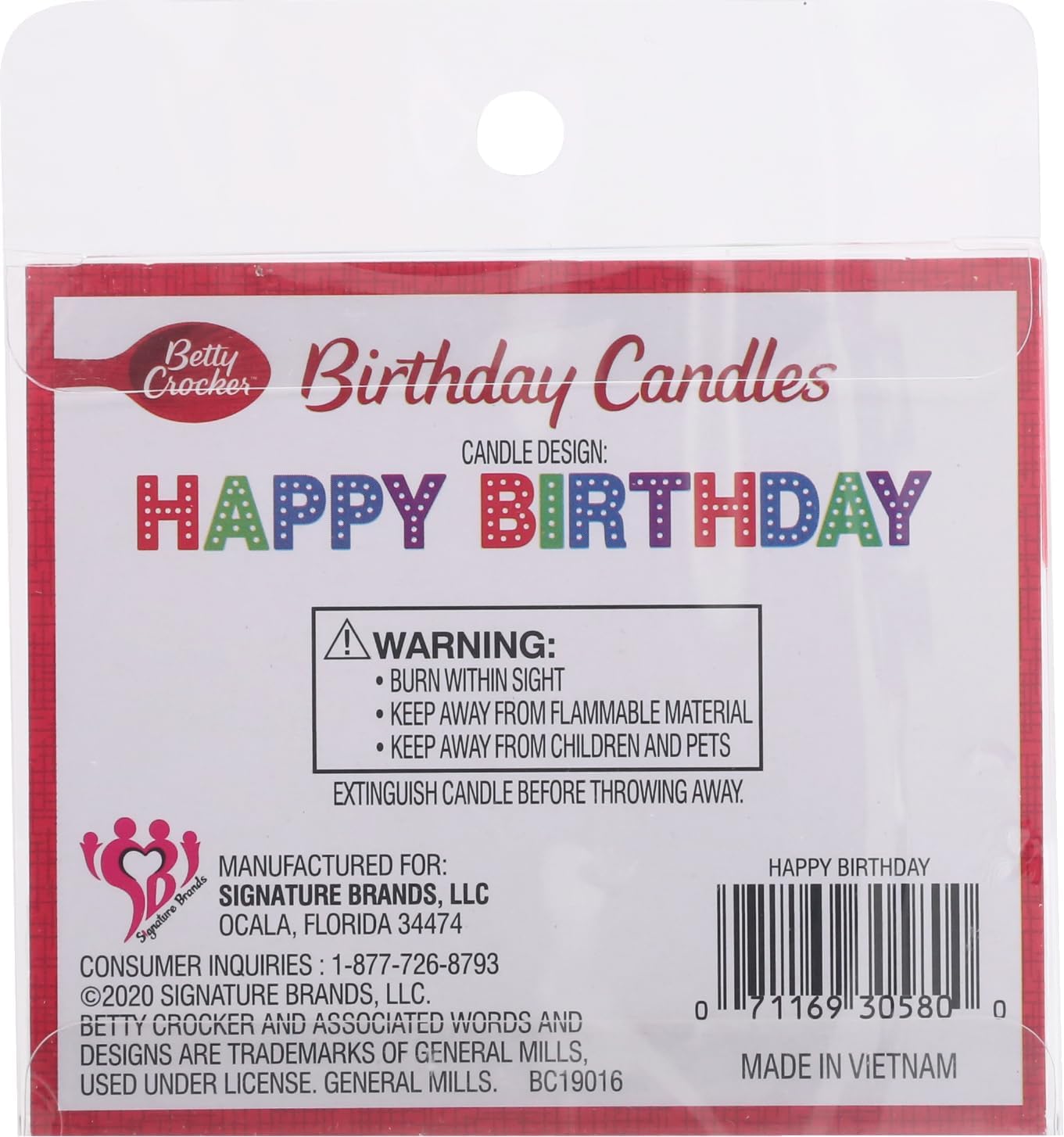 betty crocker™ Premium Happy Birthday Rainbow