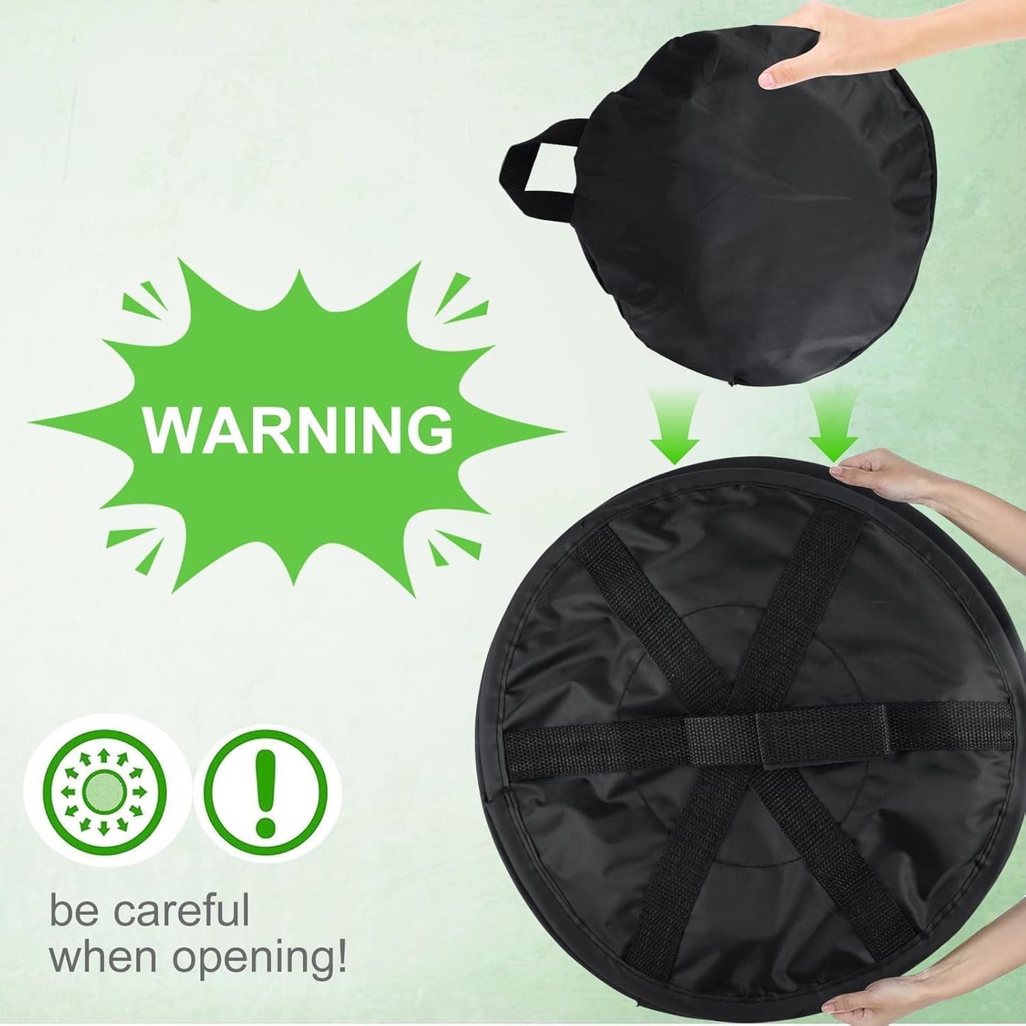 2 Layer Herb Drying Rack, Hanging Mesh Net, Foldable Plant Drying Rack with Diagonal Zipper, Garden Trimming Shears and Hooks, for Drying Herbs Plants, Fruits, Seafood, Clothing(2 Layers-23.62'')