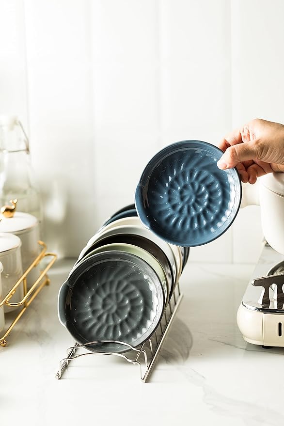 Spoon Holder for Stove Top, Ceramic Spoon Rest for Multiple Utensils, Large Spoon Rest for Stove Top, Modern Farmhouse Kitchen Decor Utensil Holder for Spoons Ladles Tongs Spatula