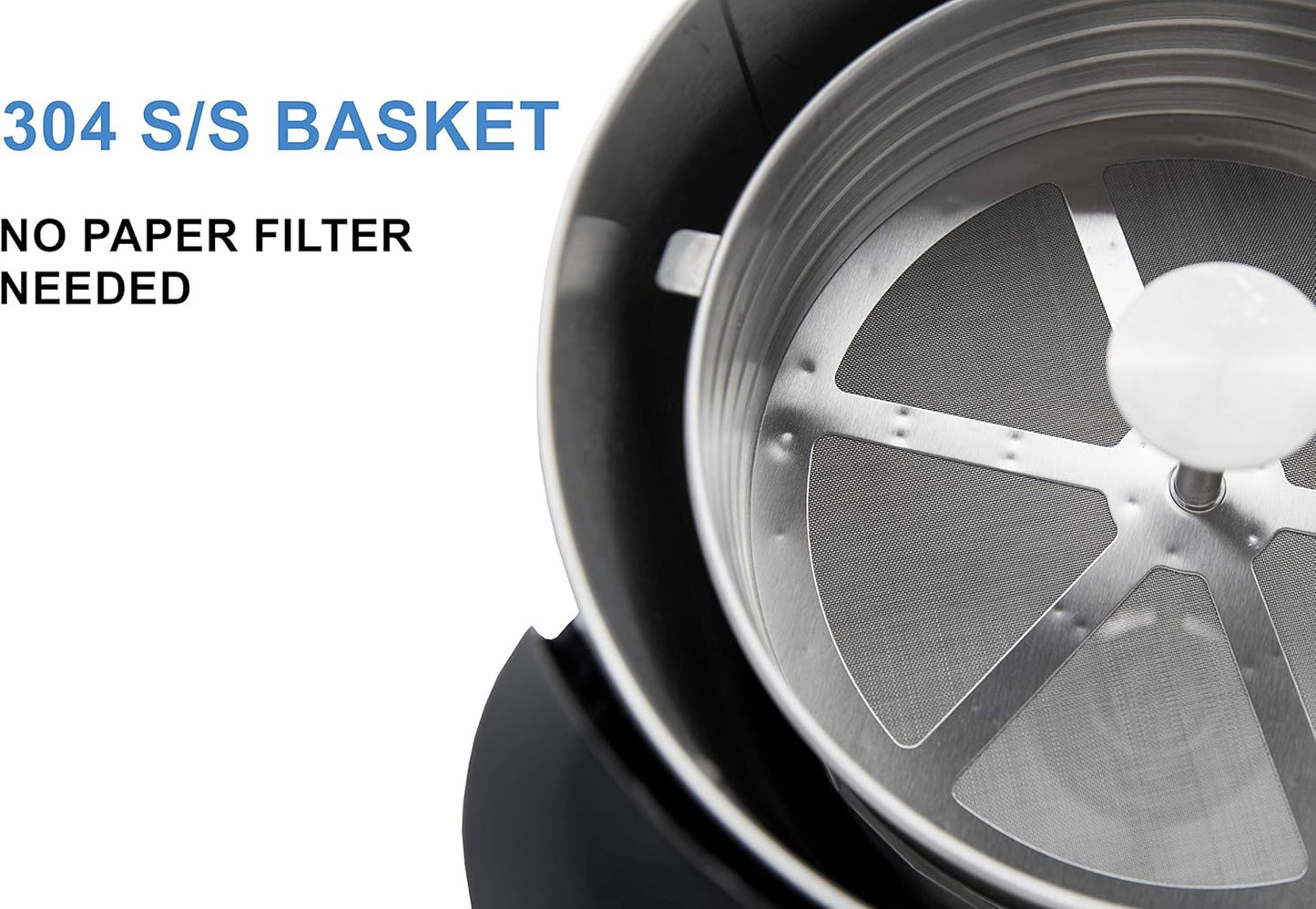 SYBO SR-CP-100B Commercial Grade Stainless Steel Percolate Coffee Maker Hot Water Urn for Catering, 100-Cup 16 L, Metallic