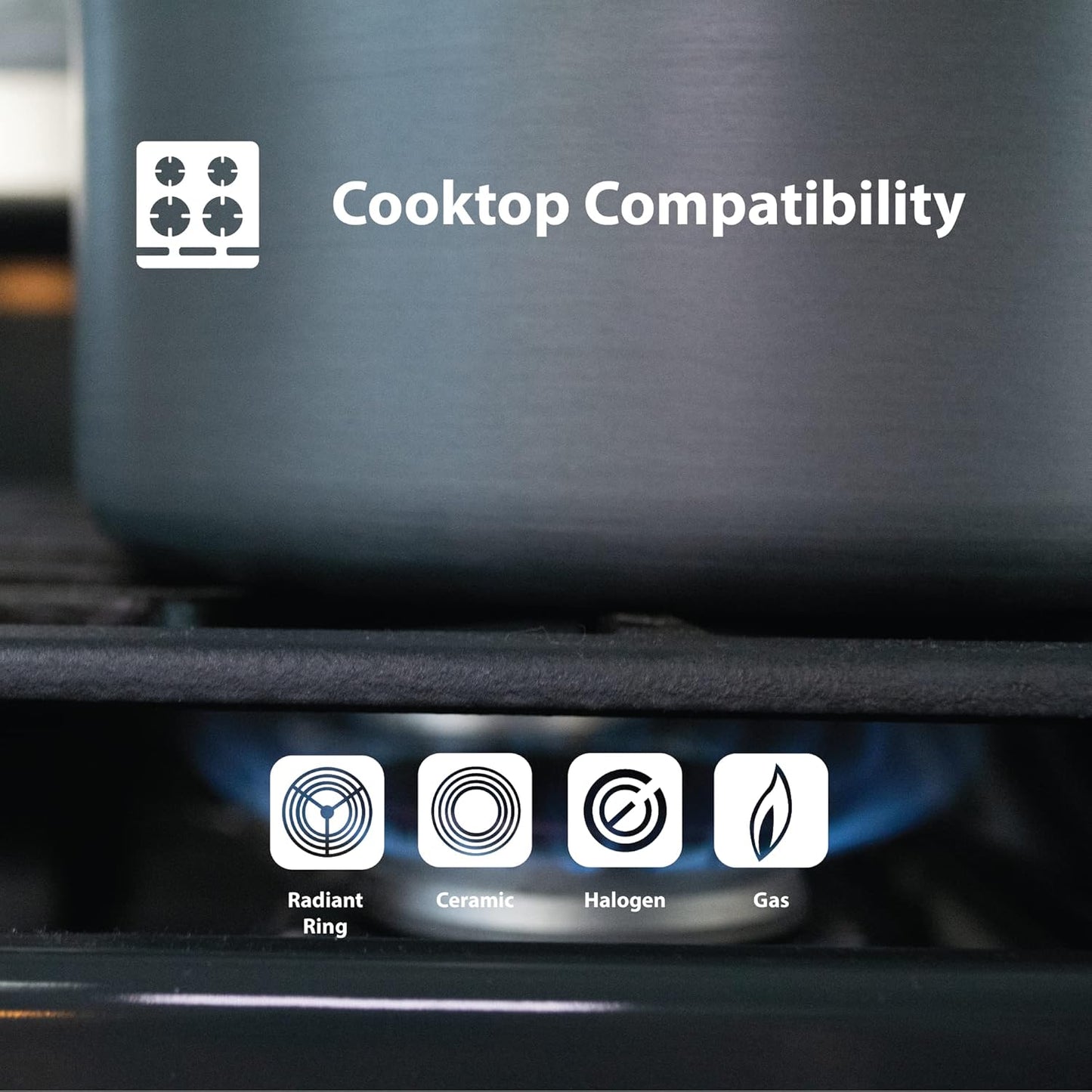 Swiss Diamond HD Classic Nonstick 6-Piece Cookware Set