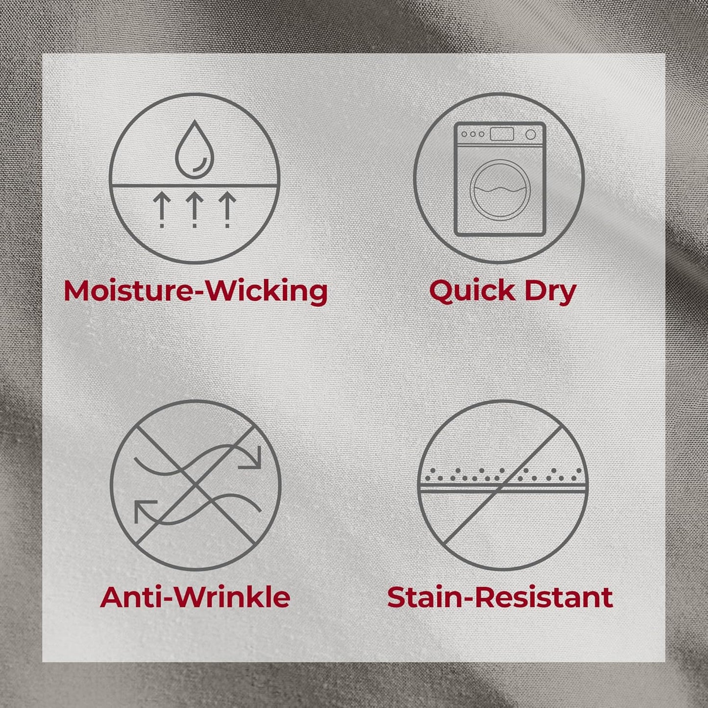 Mellanni Twin XL Sheets Set - 3 PC Iconic Collection Bedding - Hotel Luxury, Extra Soft, Cooling Bed Sheets - Wrinkle, Fade, Stain Resistant (Twin Extra Long, Taupe)