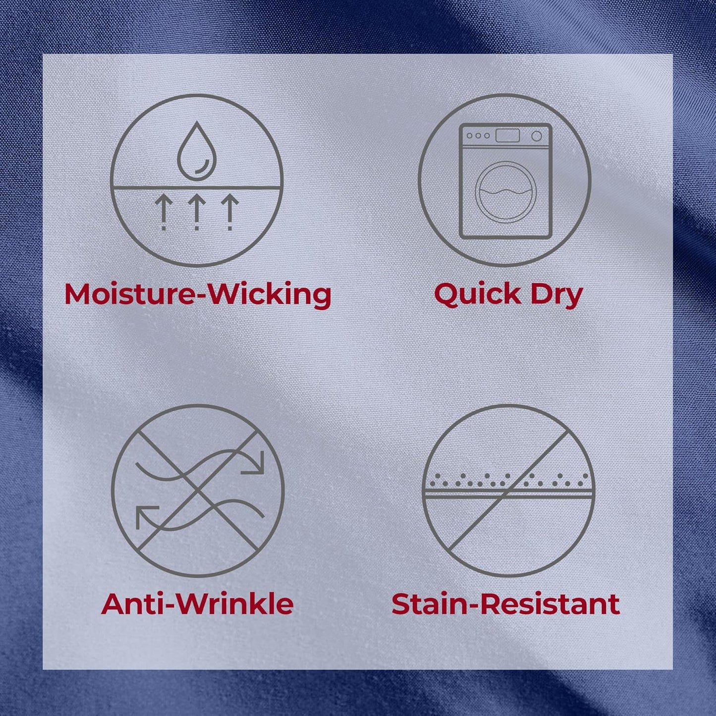 Mellanni Twin Sheets Set - 3 PC Iconic Collection Bedding - Hotel Luxury, Extra Soft, Cooling Bed Sheets - Wrinkle, Fade, Stain Resistant (Twin, Blue Nova)