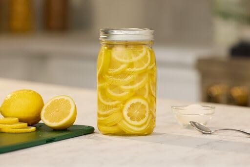 Ball Glass Mason Jars with Lids and Bands, Used for Canning, Pickling, Juice, Jam, Jelly (Quart, 32 Ounce (Pack of 4))