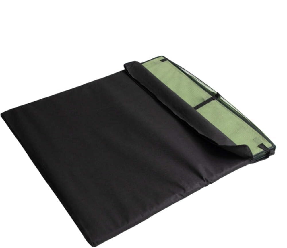 Grow1 XL Square Drying Rack 6-Layer 32x32in Collapsible Mesh Herb and Flower Hanging Dryer with Carrying Case and Center Support Strap