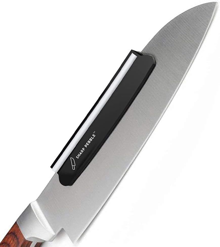 Sharp Pebble Extra Large Sharpening Stone Set - Whetstone Knife Sharpener Set - Grits 400/1000/6000 Waterstone, Flattening Stone & Angle Guide