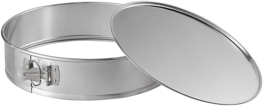 Soro Essentials- 11' x 3'' Deep Aluminum Round Spring Form Pan- Leak Proof Cheesecake Pan Spring Form Pans with Removable Bottom and Quick Release Latch for Baking Cheesecake Cakes