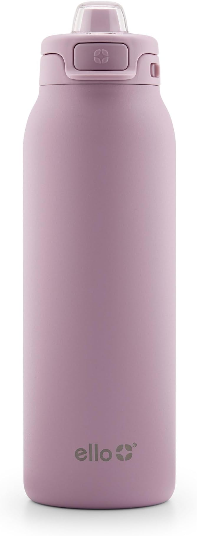 Ello Pop & Fill Stainless Steel Water Bottle with Quick Fill Technology, Double Walled Vacuum Insulated Metal, Leak Proof Locking Lid, Sip & Chug, BPA Free, Holiday Gift for Him Her, 22oz, 32oz, 40oz