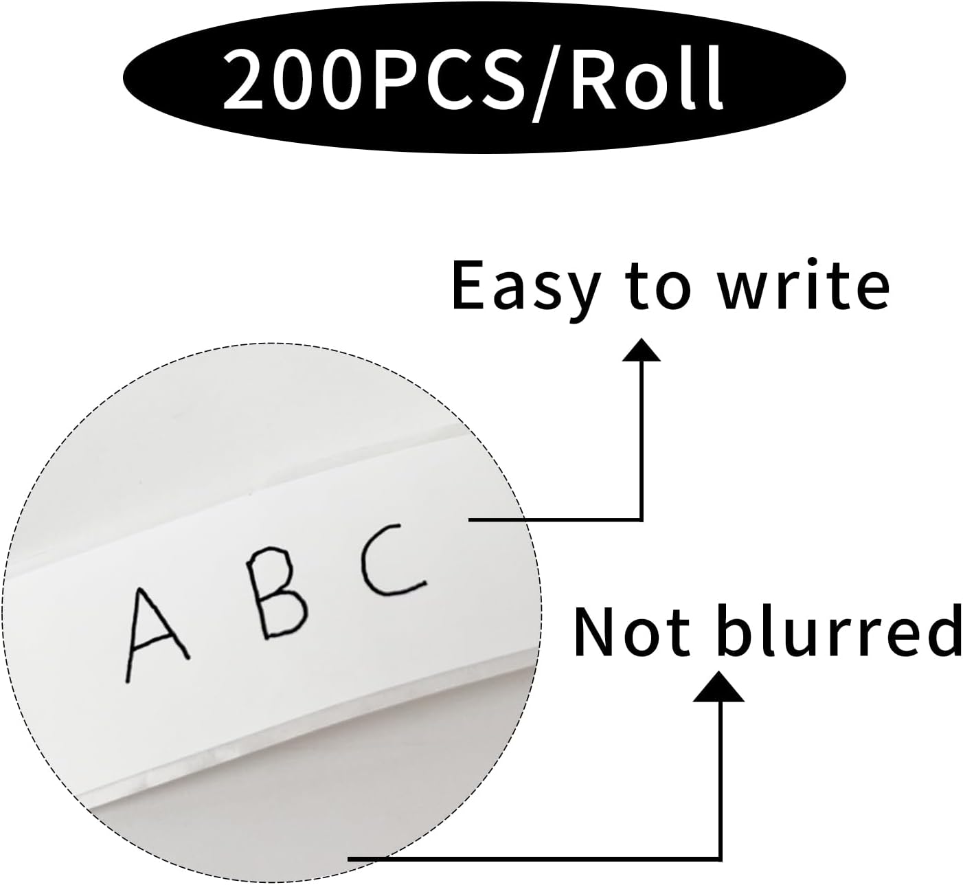 Removable Freezer Labels Stickers, 1 x 3 Inch Blank Removable Freezer Labels Food Storage Stickers, Date Label Waterproof Oil Resistant Easy Clean No Residue