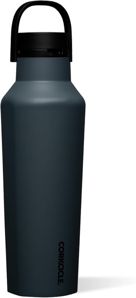 Corkcicle Sport Canteen - Keeps Drinks Cold 25 Hours - Stainless Steel Water Bottle - Triple-Insulated - Spill-Proof - Summer Drinkware Gift - Keeps Drinks Ice Cold - 20 oz - Rucksack