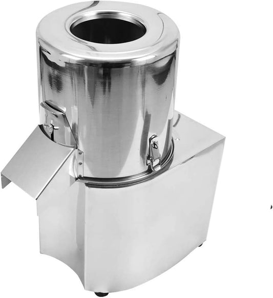 Commercial Electric Food Processor 550W – Heavy Duty Vegetable Chopper Machine – Stainless Steel Body & Blades – 120Kg/H High Capacity – for Restaurant & Kitchen Use (110V)