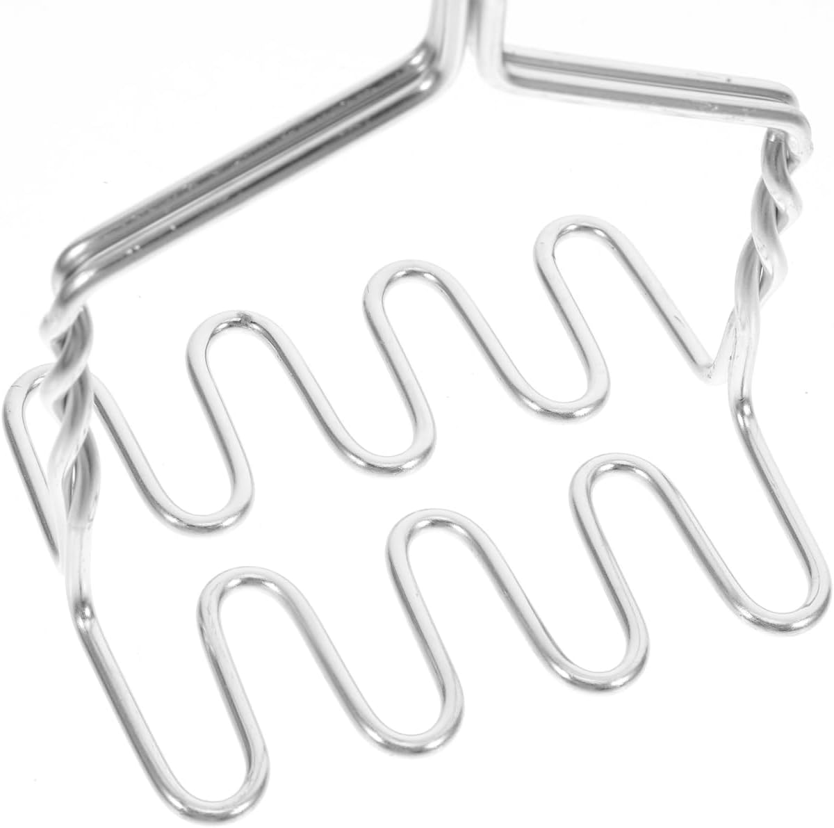 Hemoton Stainless Steel Potato Masher with Non-Slip Handle, Versatile Kitchen Tool for Mashing Potatoes, Vegetables, and Fruits, Dishwasher Safe, 14.56 Inch