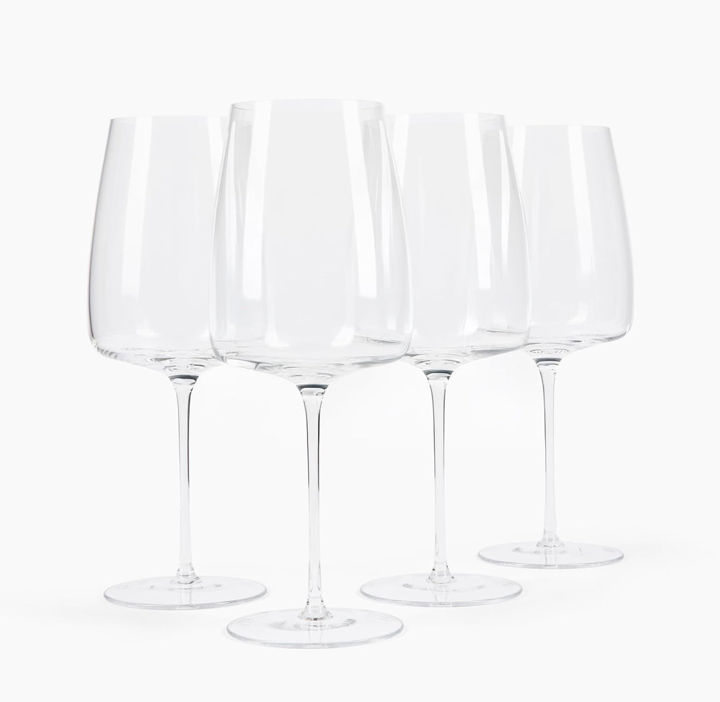 Tall Pour Wine Glasses (4-Piece Set)
