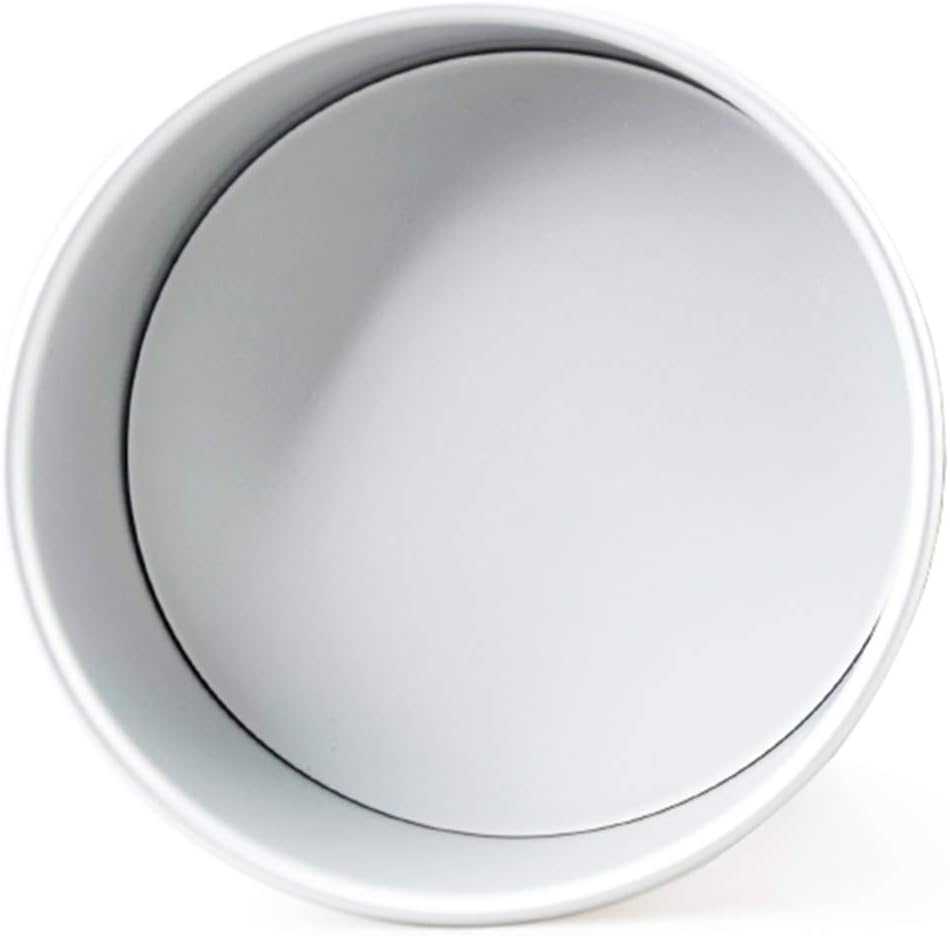Tosnail 2 Pack 8-Inch Aluminum Round Cake Pan with Removable Bottom