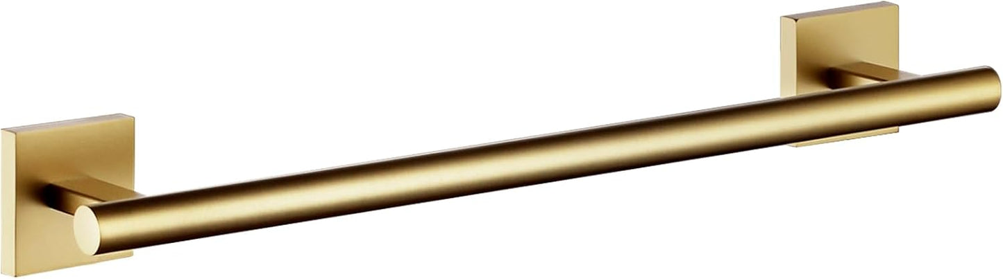 KOKOSIRI Hand Towel Bar Bathroom Towel Holder for Bath Kitchen Cabinet Towel Rails 16 Inch Brushed Gold Stainless Steel B4005BG-L16
