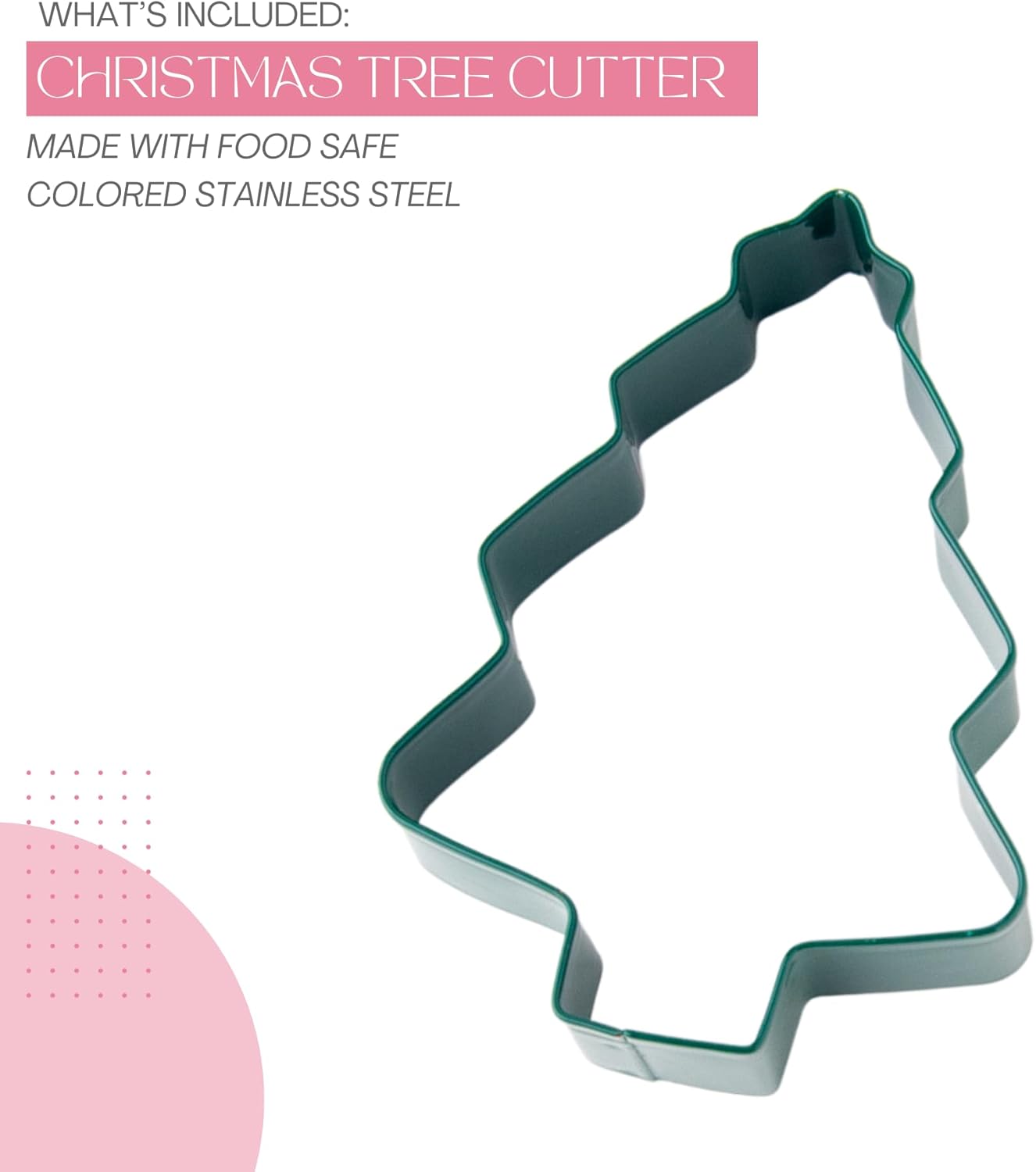 Cookie Cutter Kingdom, Christmas Cookie Cutters, Cookie Cutters Shape, Mold for Cakes Biscuits and Sandwiches (Christmas Tree)
