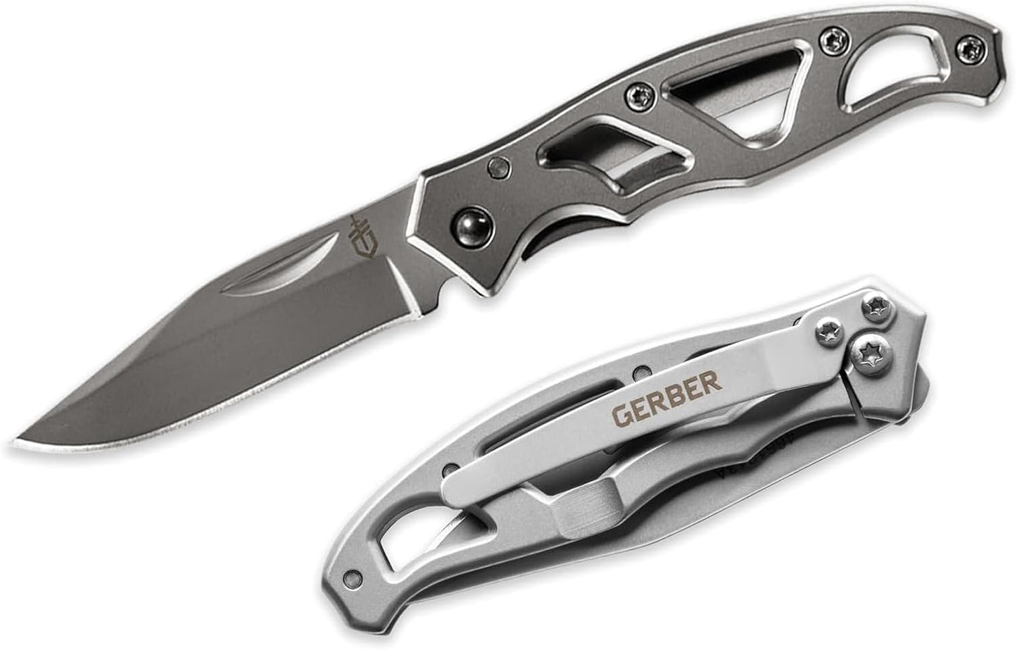 Gerber Gear Paraframe EDC Folding Pocket Knife with Safety Lock for Everyday Carry, Gifts for Men