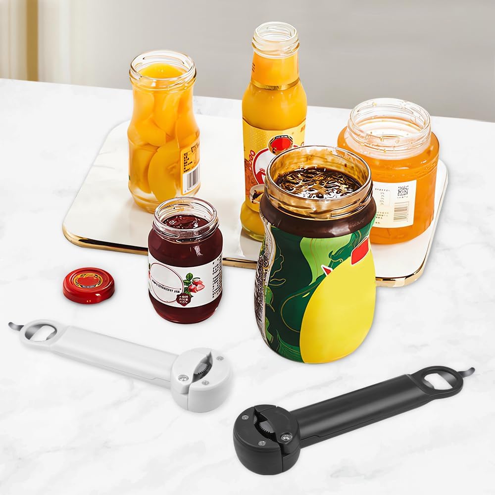 Bottle Opener Jar Opener for Weak Hands, Arthritic Hands, Seniors,Low Strength and Children with Beer Opener
