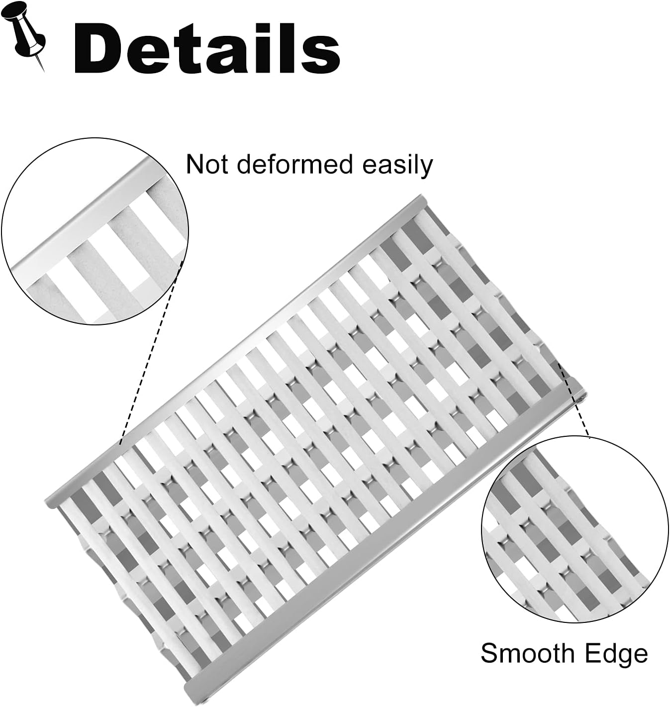 54801 92911 Grill Grates Replacement for DCS Grill Parts 36DBQAR, 36EBQAR, 48DBQAR, 48DBQR, 48EBQAR, BGA36-BQARL,BGA36-BQARN,BGA48-BQARL, BGA48-BQARN, Ceramic Rods Briquettes Radiant Tray Grid