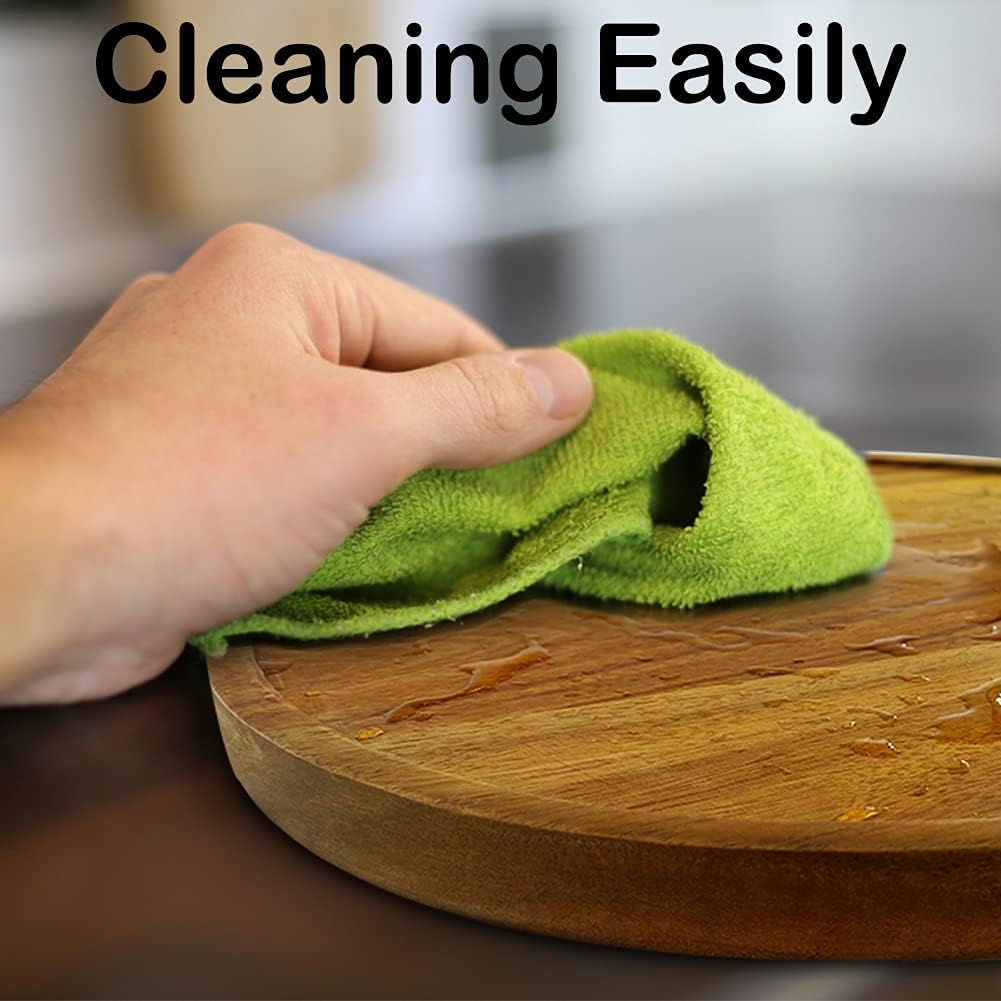 11" Acacia Wood Lazy Susan Organizer Kitchen Turntable for Cabinet Pantry Table Organization,2 Pack