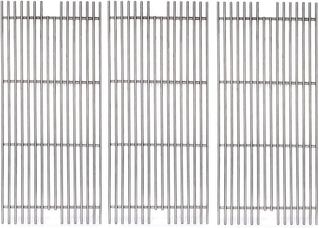 S5491A (3-Pack) 23 1/4" Stainless Steel Cooking Grid Grates for Viking VGBQ 30" T Series, Viking VGBQ 41" T Series, Viking VGBQ 53" T Series,VGBQ300T,VGBQ0302T, VGBQ3002RT, VGBQ4103RT