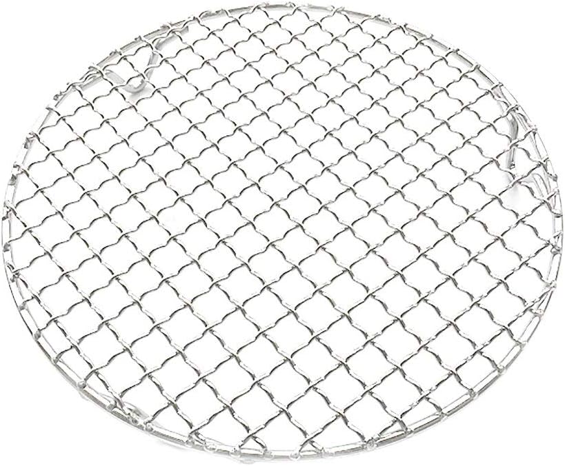 Versatile Round 304 Stainless Steel Cooling Rack Baking,Heat Resistant Rust Proof Sturdy Durable Dia 9.5"