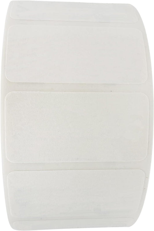 2x1 Dissolvable Food Labels, 500 Label Stickers, Bottle Labels for Storage Bins, Sticker Labels for Food containers, (500, Blank)