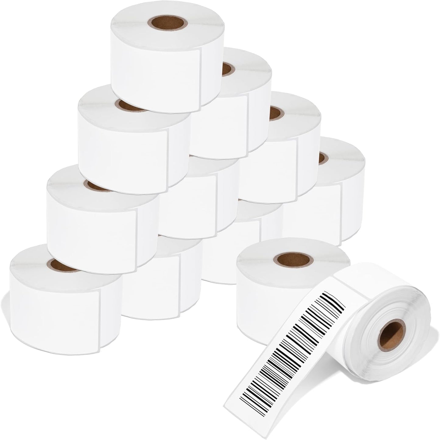 Aegis Adhesives - 2" X 6" Direct Thermal Labels Compatible with Rollo, Zebra, and Other Desktop Label Printers (12 Rolls, 250/Roll)