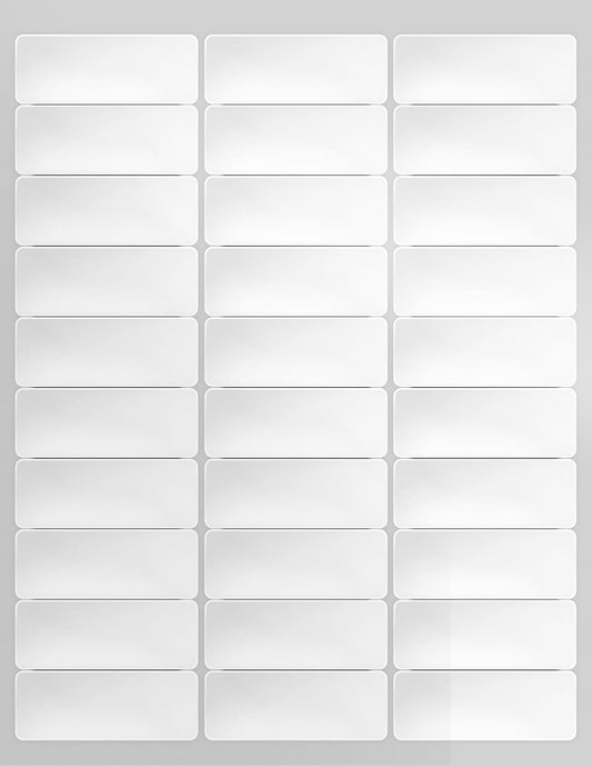 enKo 1 x 2-5/8 Inch 30 Up Return Mailing Address Labels White Printable FBA Labels (900 Sheets, 27,000 Labels)