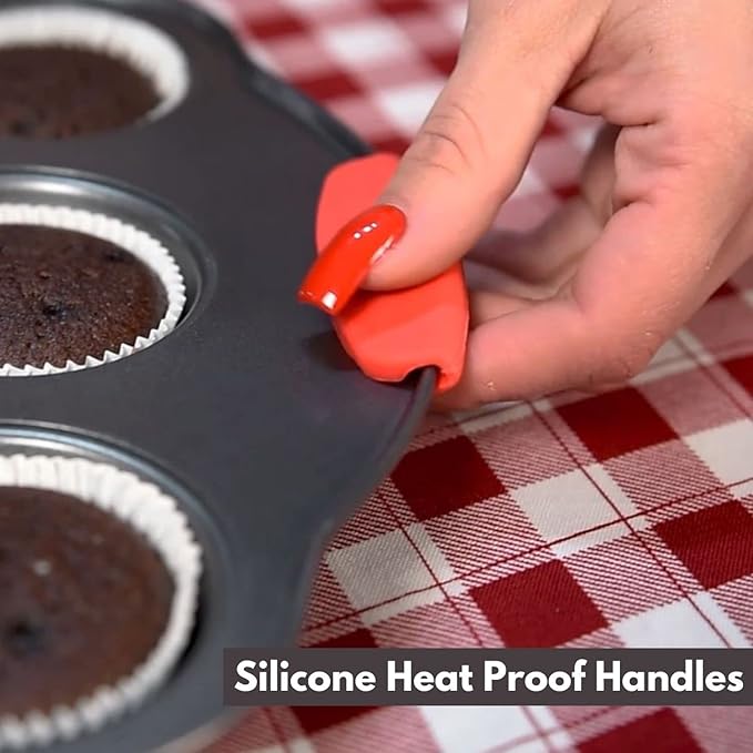 Baking Pan Set, 39 Piece Premium Baking Set, Nonstick Bakeware Sets BPA Free, Cookie Sheets for Baking Nonstick Set, Steel Baking Sheets for Oven with Muffin Pan, Cake Pan & Black Kitchen Utensils