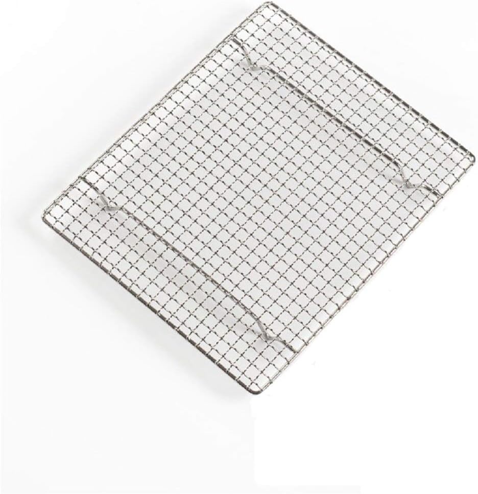 304 Stainless Steel Cooling Rack Versatile Baking Rack Heat Resistant Rust Proof Sturdy Grate 9"*4.9"