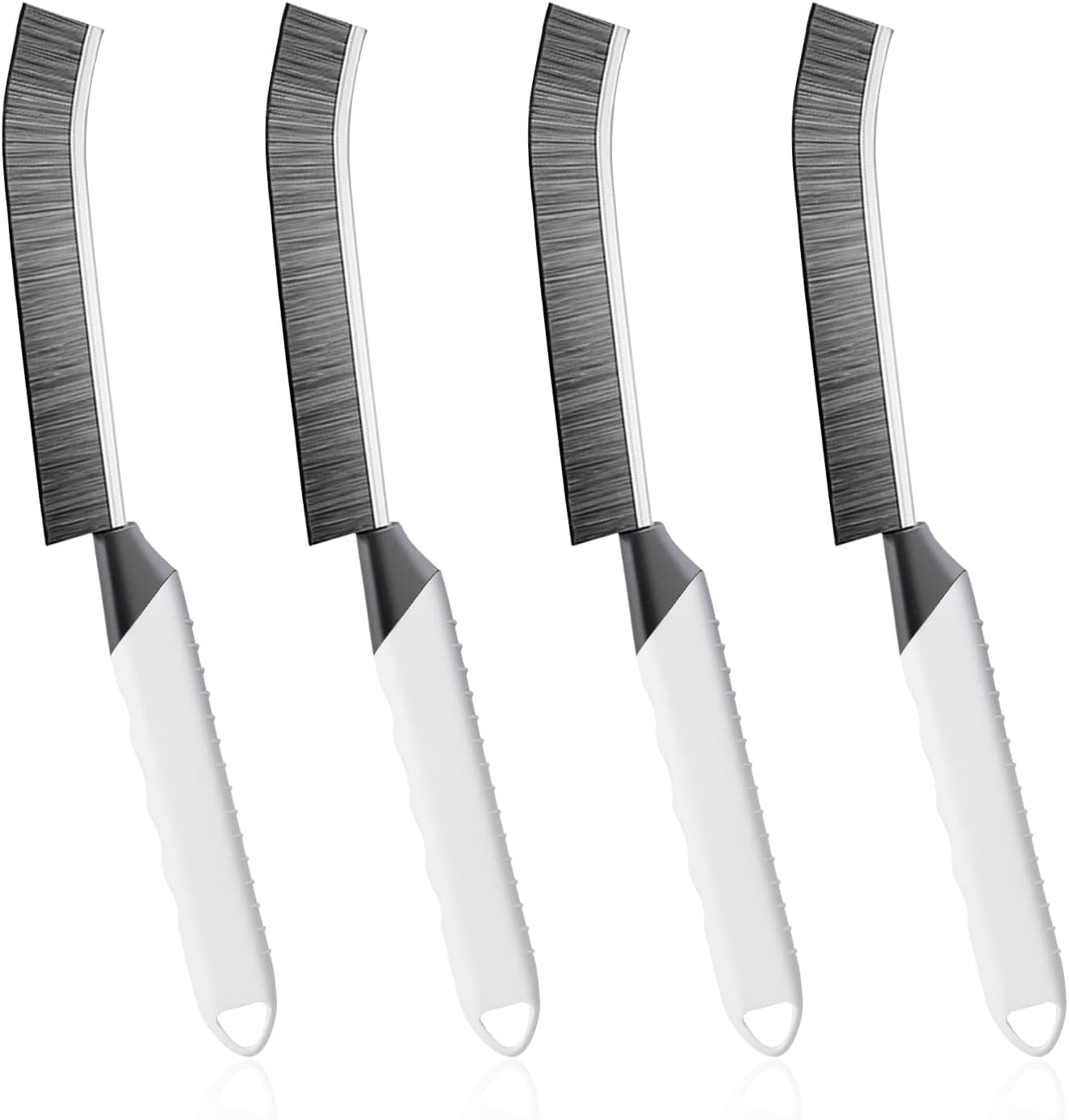 Cleaning Brush Grout Scrub Brush,Home Kitchen Bathroom Window Gap Cleaning Tools,4 pcs Hard Bristle Scrubbing Brush,Kitchen Bathroom Tile Toilet Home Essentials Cleaner Household Use