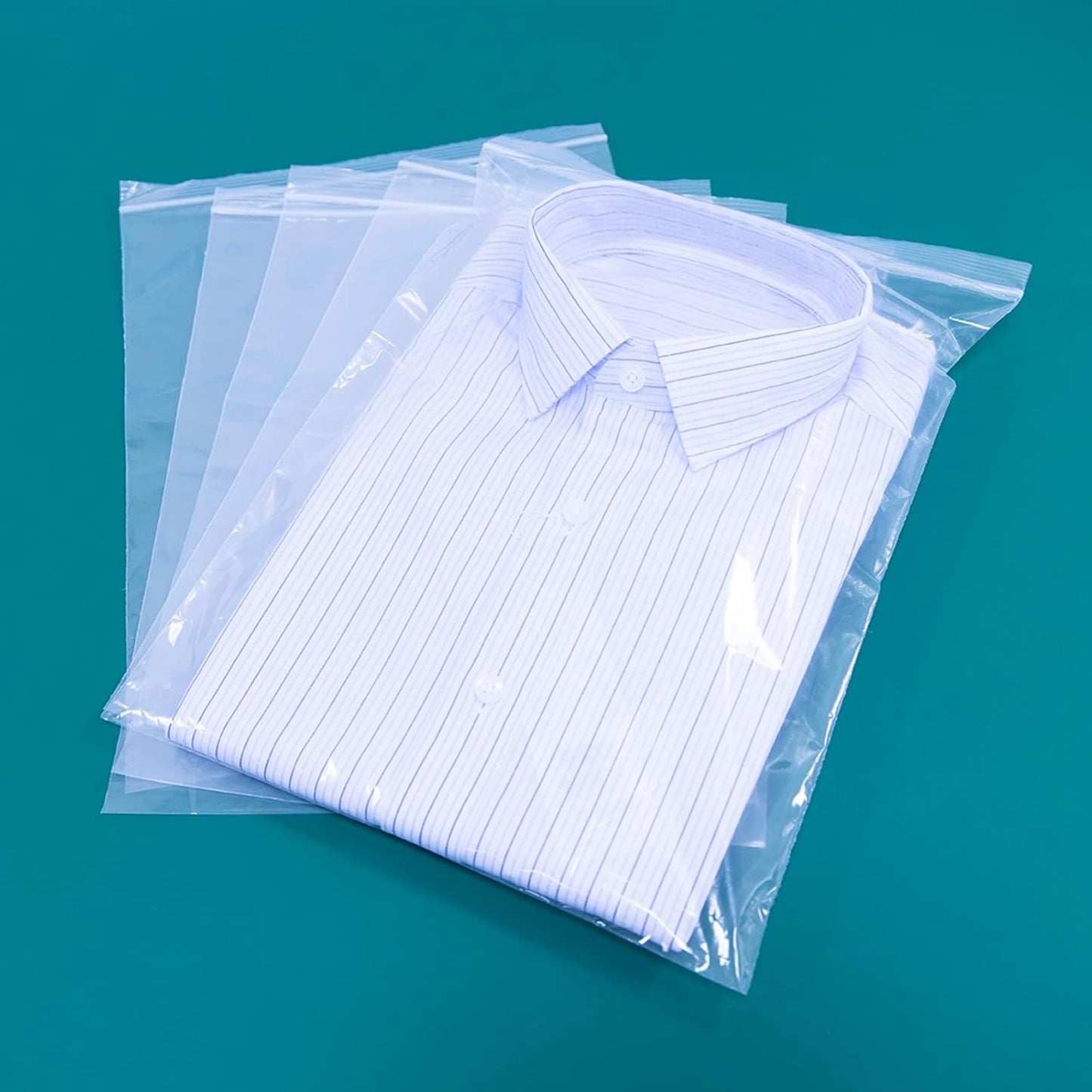 iMailer - 500 Count - 11" x 14" Large Zip Bags - 2 Mil Reclosable Zip Plastic Poly Bags with Lock Seal Zipper for Prints, Photos, Documents, Clothing, T-Shirt