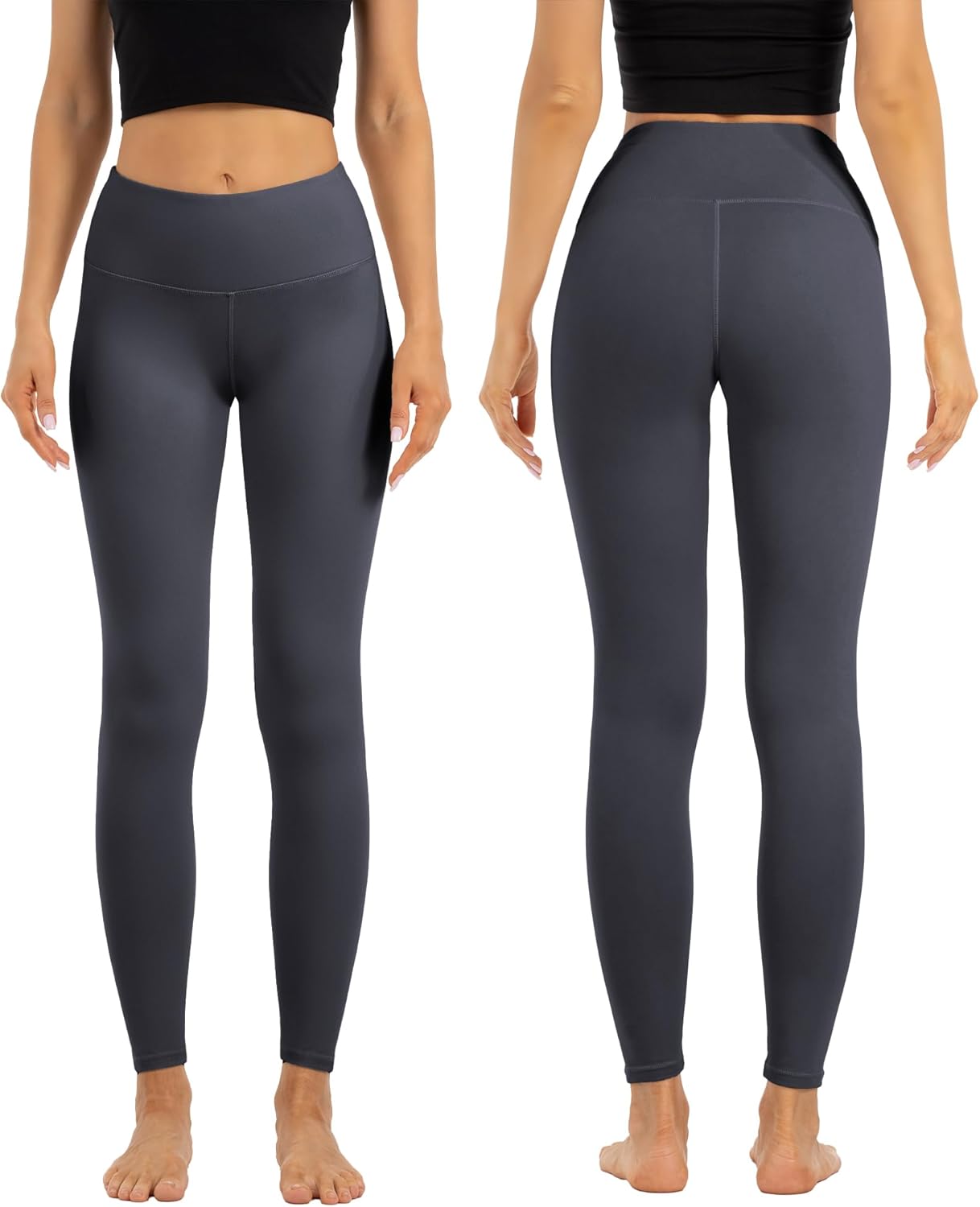 CHANAN High Waist Butt Lifting Leggings for Women Buttery Soft Breathable Yoga Pants with Hidden Pocket Tummy Control Gym