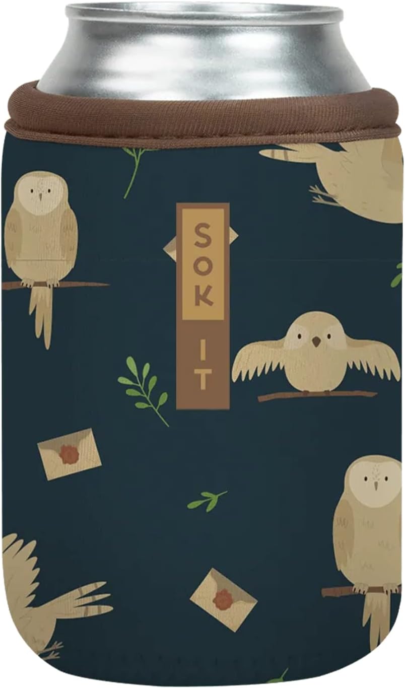 Sok It CanSok Sleeve for Beer & Soda Insulated Neoprene Cover (Acceptance Letter, 12oz Can Sleeve)