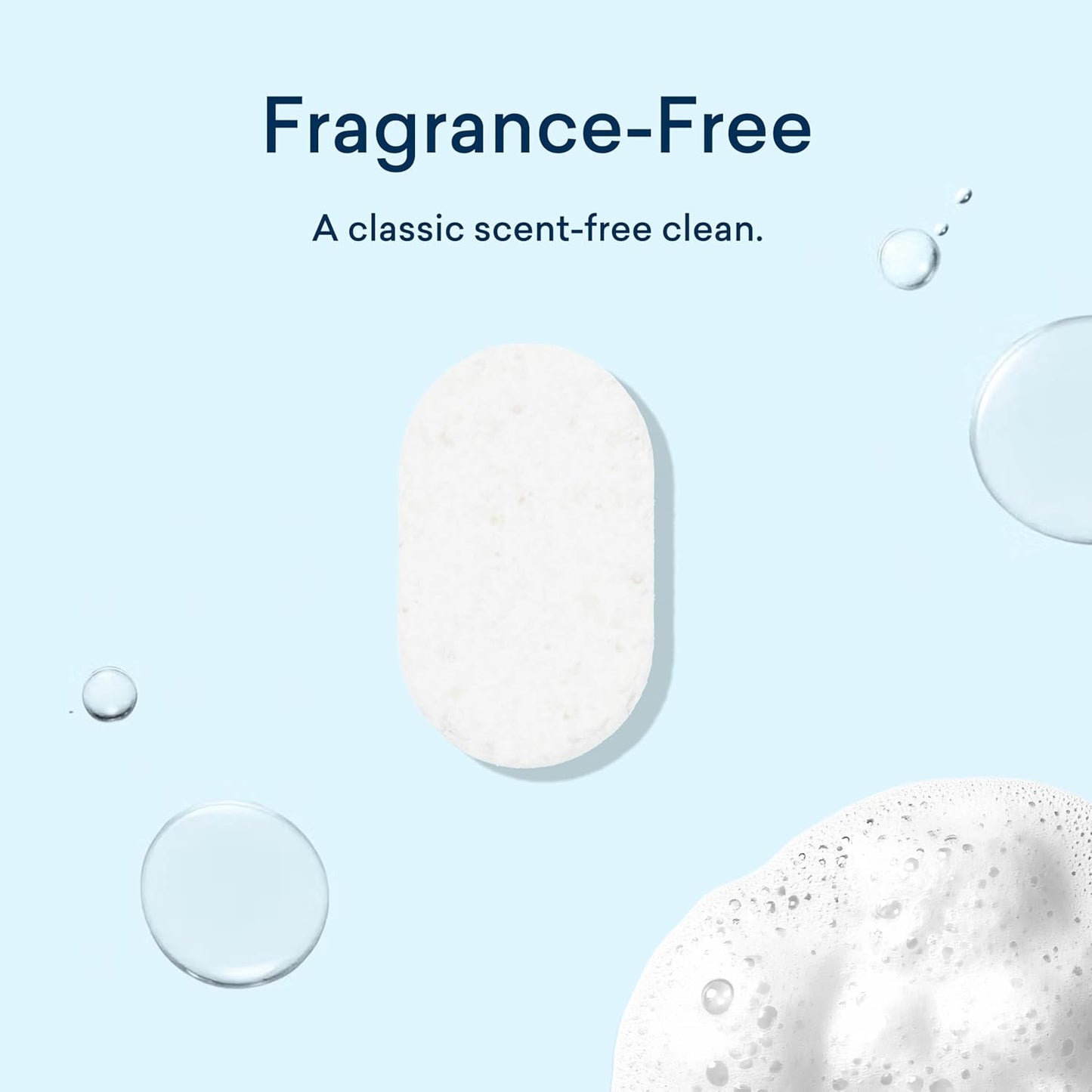 BLUELAND 100% Plastic-Free Dishwasher Detergent Tablets, 36 Count, Free & Clear, Eco-Friendly Dishwashing Pods, Natural, Sustainable