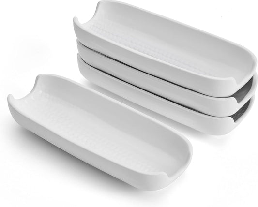 Pfaltzgraff Callie Stoneware Corn Dishes, Set Of 4, White