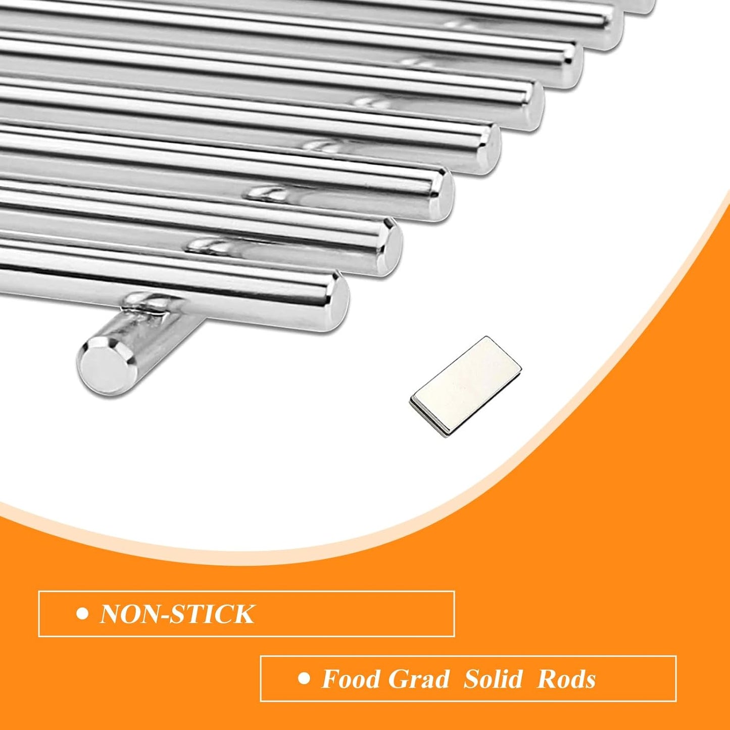 S4B316 (2-Pack) 17" Grill Cooking Grate and Emitter for Charbroil TRU-Infrared 463642316 463644220 463632320 463675016 463644220 G362-2100-W1, for Charbroil 463245518 4636750