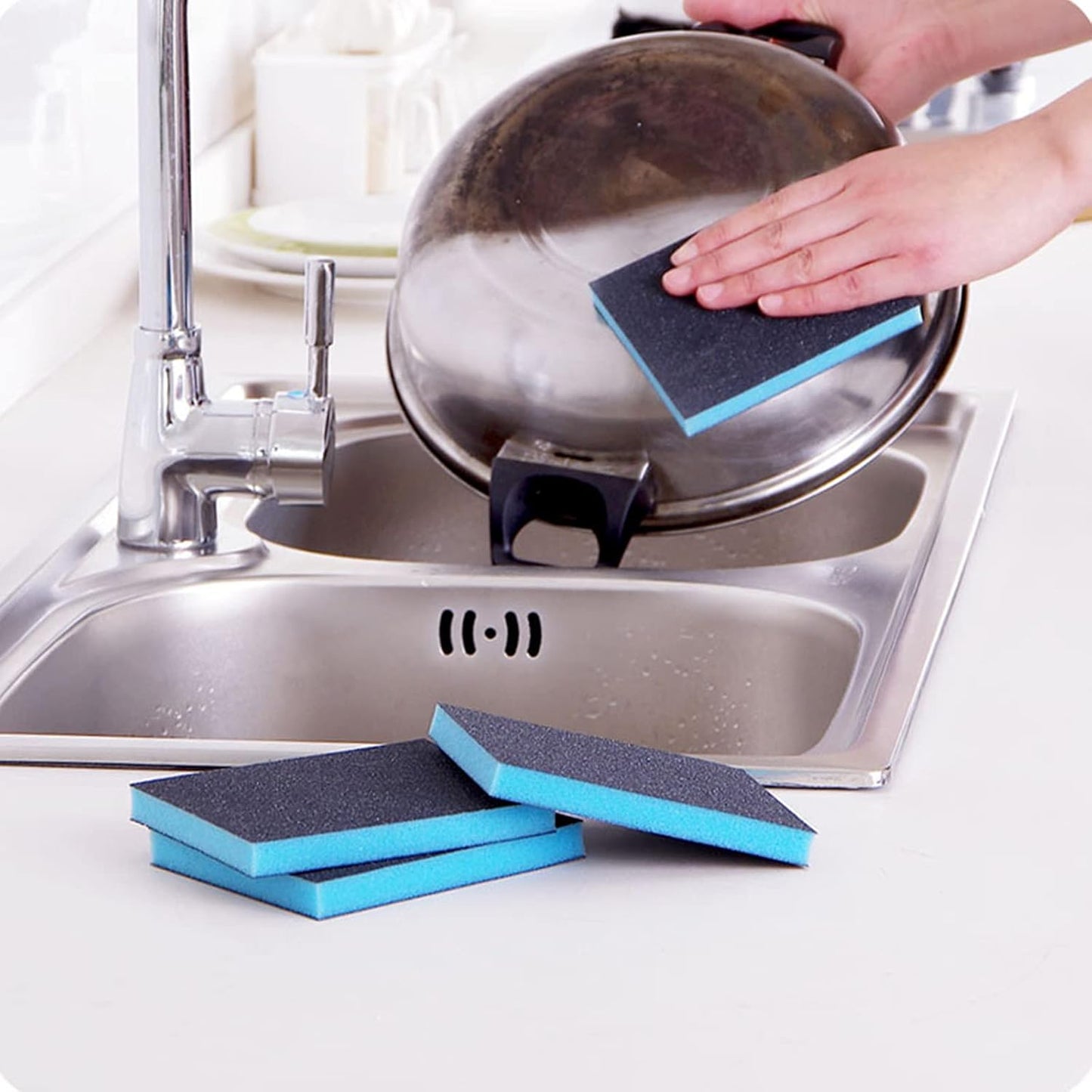 32 Packs Sanding Sponge, Wet and Dry Sanding Blocks