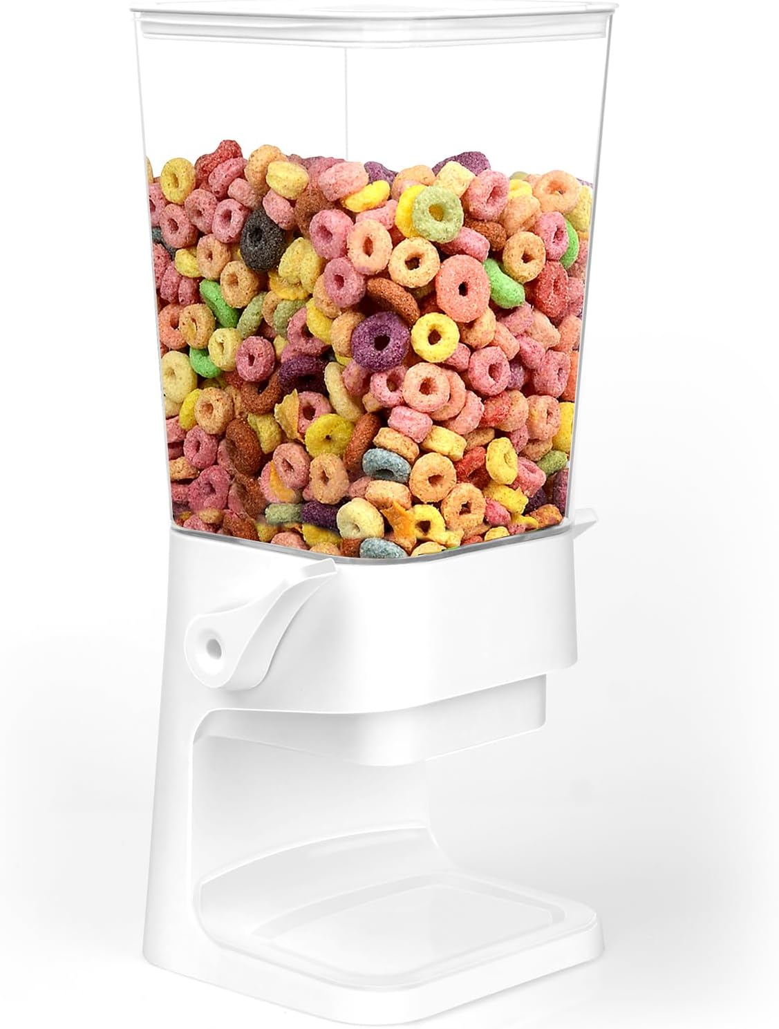 Cereal Dispenser Countertop with 2 Pack Bowls and Spoons 5.5 Qt Large Cereal Storage Container Holder for Pantry Dry Food Nut Dispenser Snack Candy Organizer Kitchen Organization for Oatmeal Granola