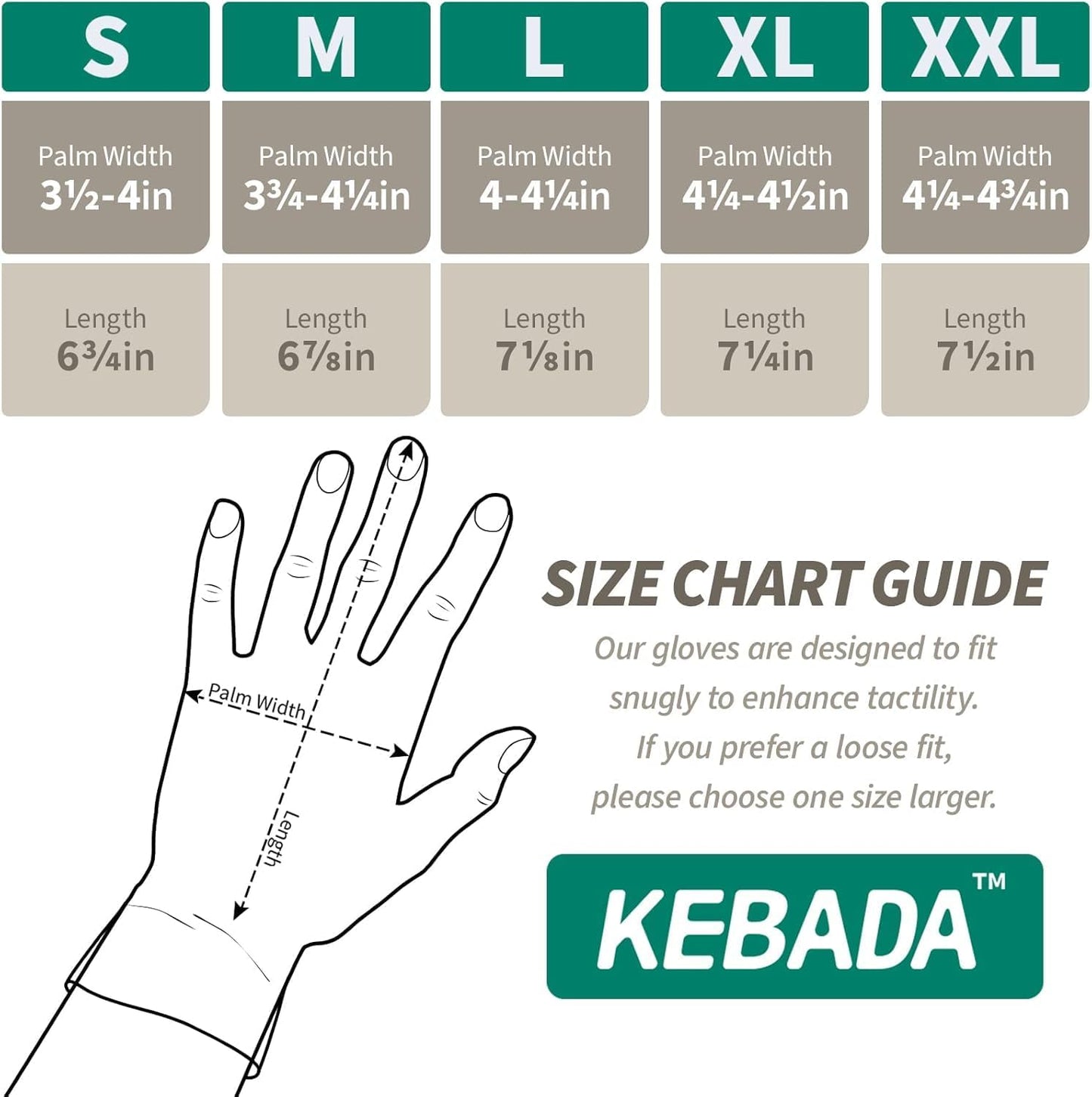 Kebada T1 3 Pairs Waterproof Winter Work Gloves for Men and Women, Warm Work Gloves for Cold Weather, Thermal Insulated Freezer Gloves, 100% Latex Coating & Super Grip, Unisex, Large