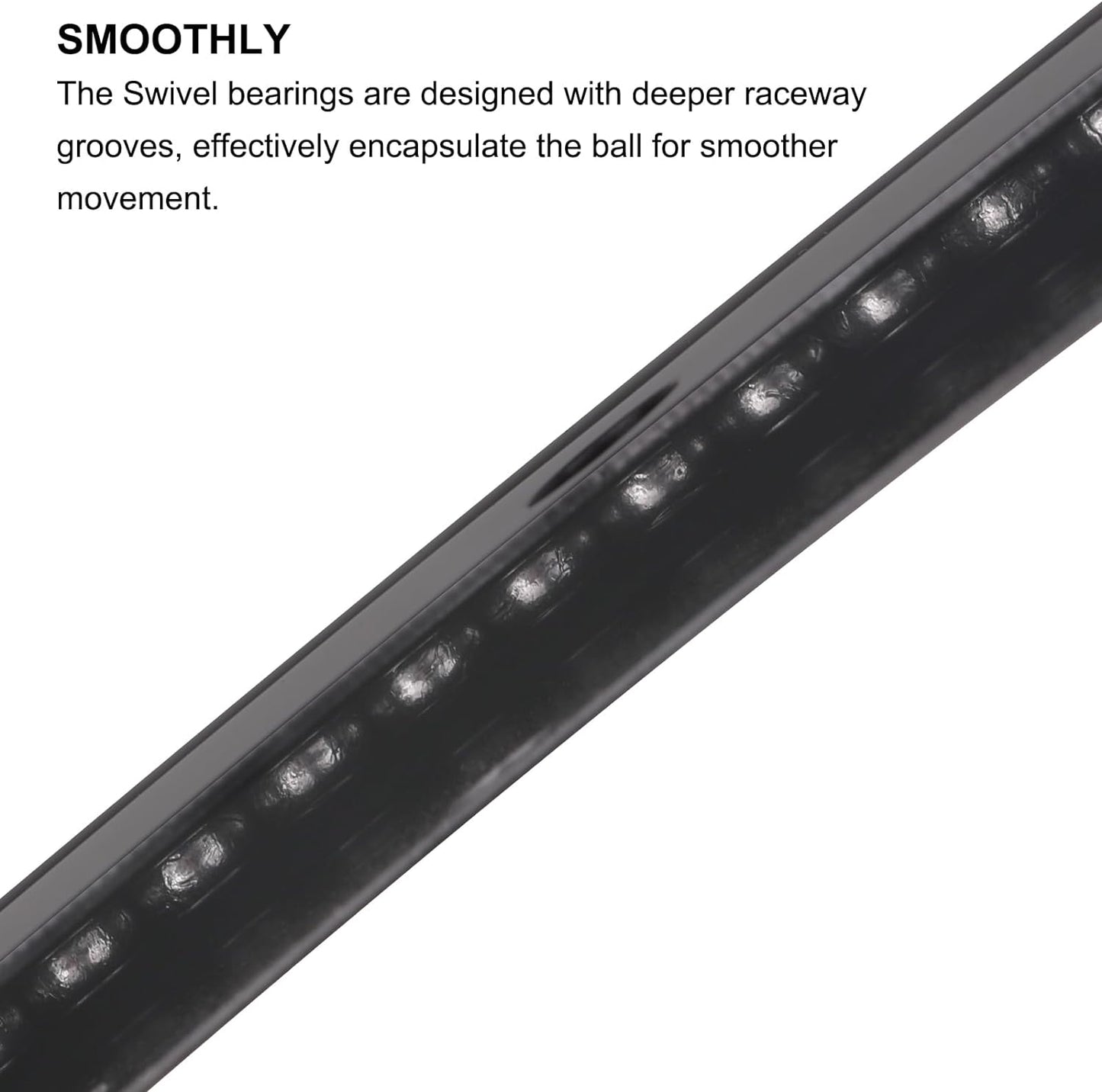 9" Round Lazy Susan Turntable Bearing Plate 5/16" Thick, Rotating Swivel Plate with 750 lb Load Capacity, Turntable Base for Table, Serving Tray, Kitchen