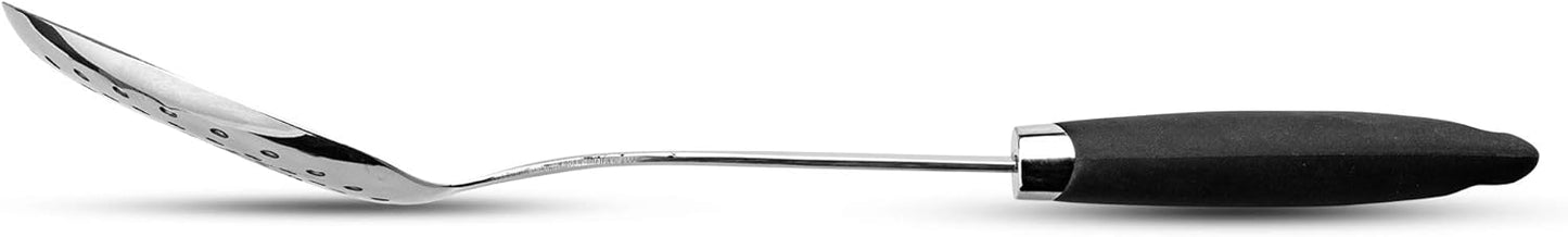 Brushed Stainless Steel Non-Slip Ergonomic Handle Skimmer