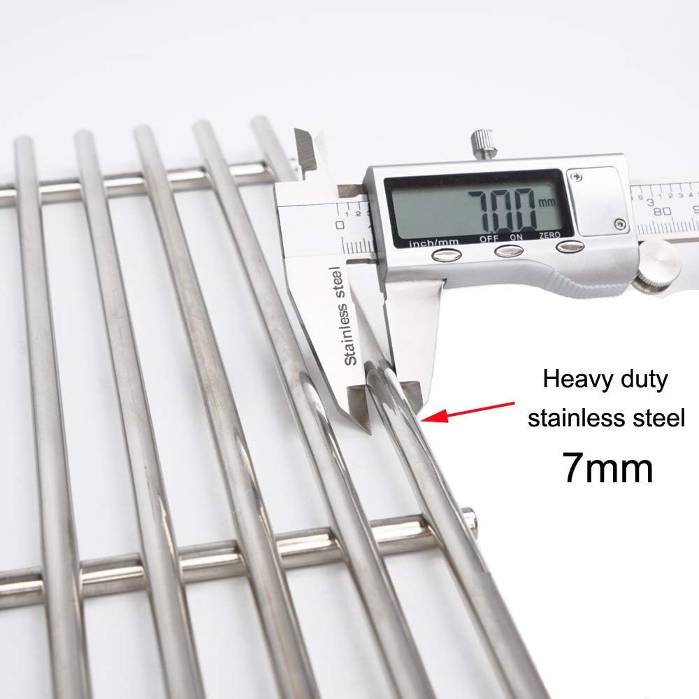 S6301C (3-Pack) 18 3/4" Stainless Steel Cooking Grid for BBQ Tek GSC3219TA, GSC3219TN, Master Forge B10LG25 Members Mark B09SMG1-3F, B09SMG-3, BQ05046-6, BQ05046-6A, BQ06042-1 Grill